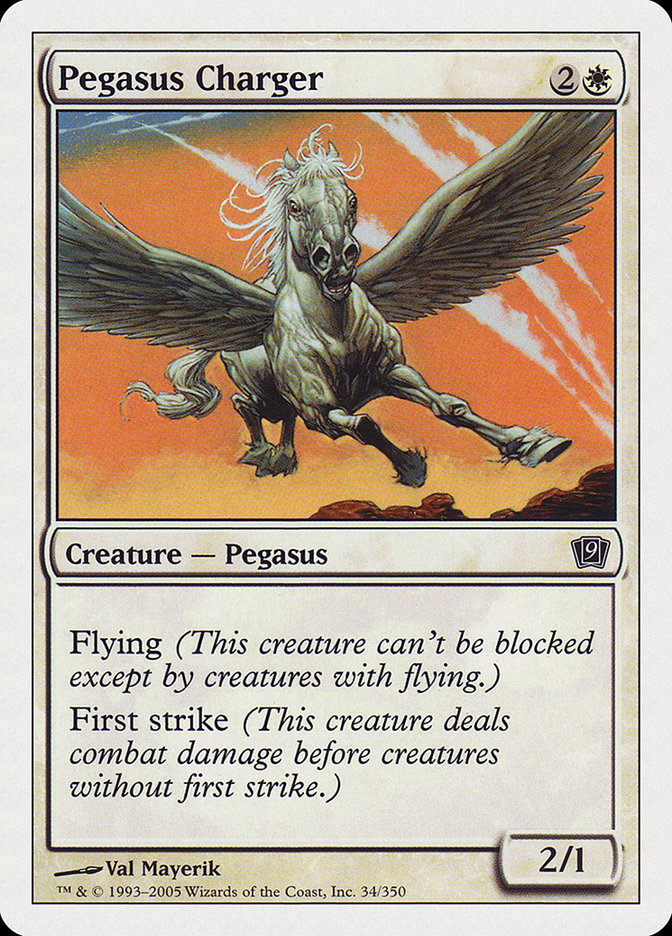 Pegasus Charger [Ninth Edition] | Yard's Games Ltd