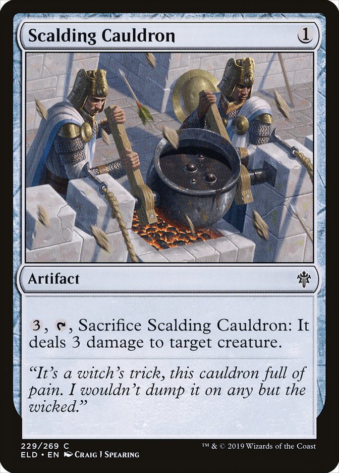 Scalding Cauldron [Throne of Eldraine] | Yard's Games Ltd