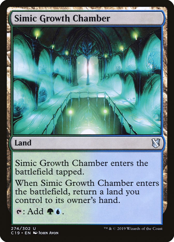 Simic Growth Chamber [Commander 2019] | Yard's Games Ltd
