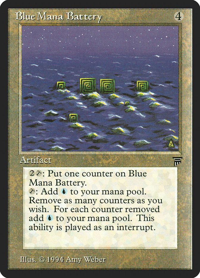 Blue Mana Battery [Legends] | Yard's Games Ltd