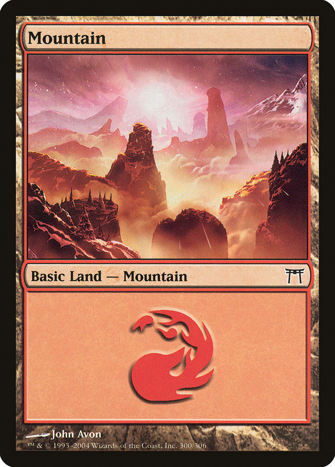 Mountain (300) [Champions of Kamigawa] | Yard's Games Ltd