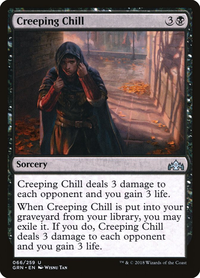 Creeping Chill [Guilds of Ravnica] | Yard's Games Ltd