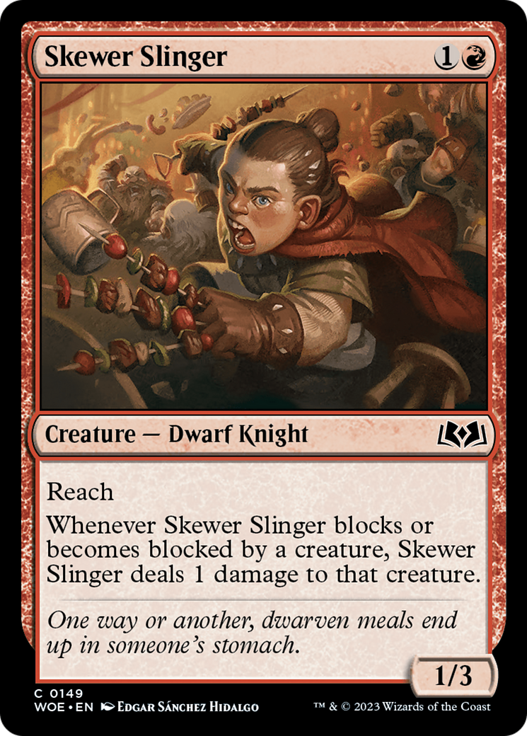 Skewer Slinger [Wilds of Eldraine] | Yard's Games Ltd