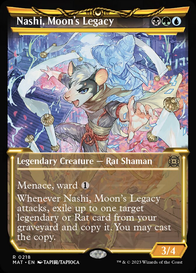 Nashi, Moon's Legacy (Showcase Halo Foil) [March of the Machine: The Aftermath] | Yard's Games Ltd
