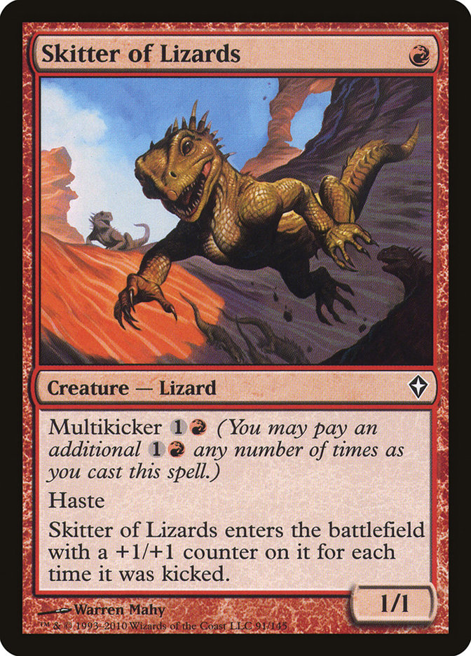 Skitter of Lizards [Worldwake] | Yard's Games Ltd