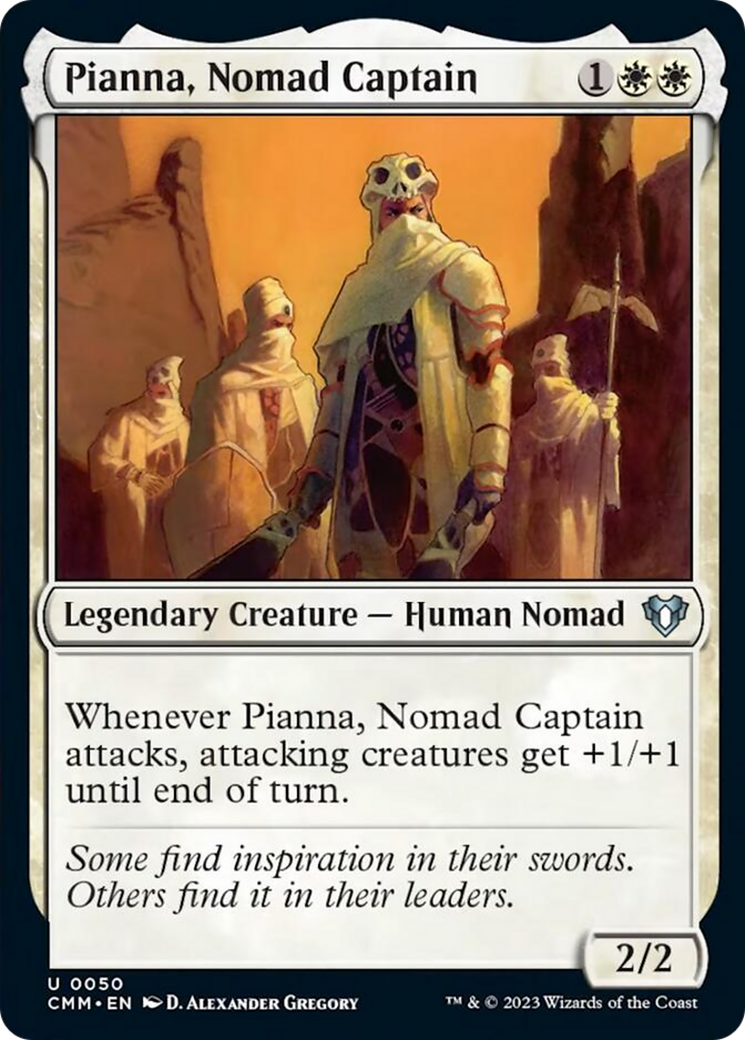 Pianna, Nomad Captain [Commander Masters] | Yard's Games Ltd