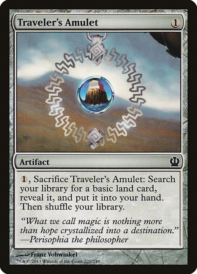 Traveler's Amulet [Theros] | Yard's Games Ltd