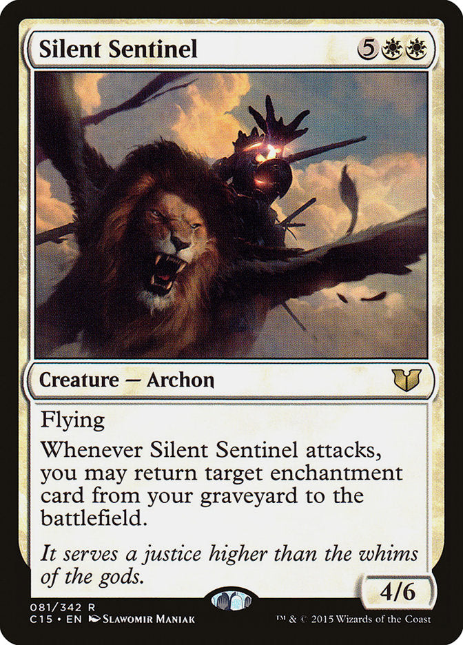 Silent Sentinel [Commander 2015] | Yard's Games Ltd
