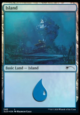 Island (Under the Sea) (548) [Secret Lair Drop Promos] | Yard's Games Ltd