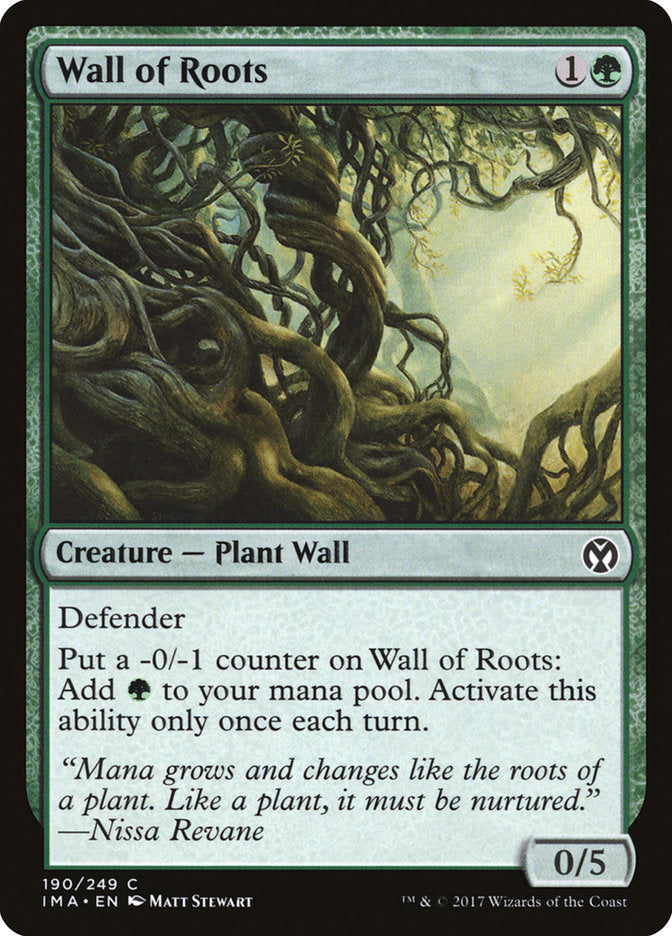 Wall of Roots [Iconic Masters] | Yard's Games Ltd
