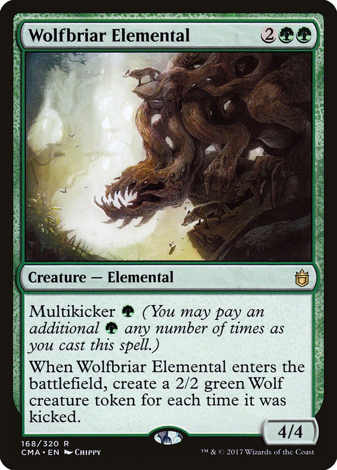Wolfbriar Elemental [Commander Anthology] | Yard's Games Ltd