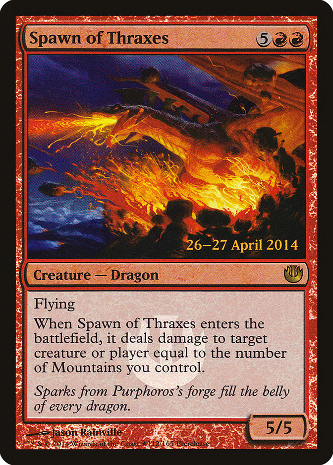 Spawn of Thraxes [Journey into Nyx Prerelease Promos] | Yard's Games Ltd