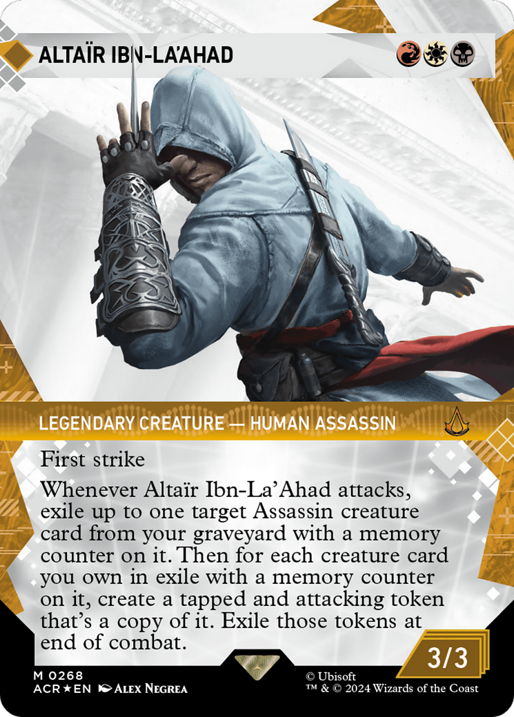 Altair Ibn-La'Ahad (Showcase) (Textured Foil) [Assassin's Creed] | Yard's Games Ltd
