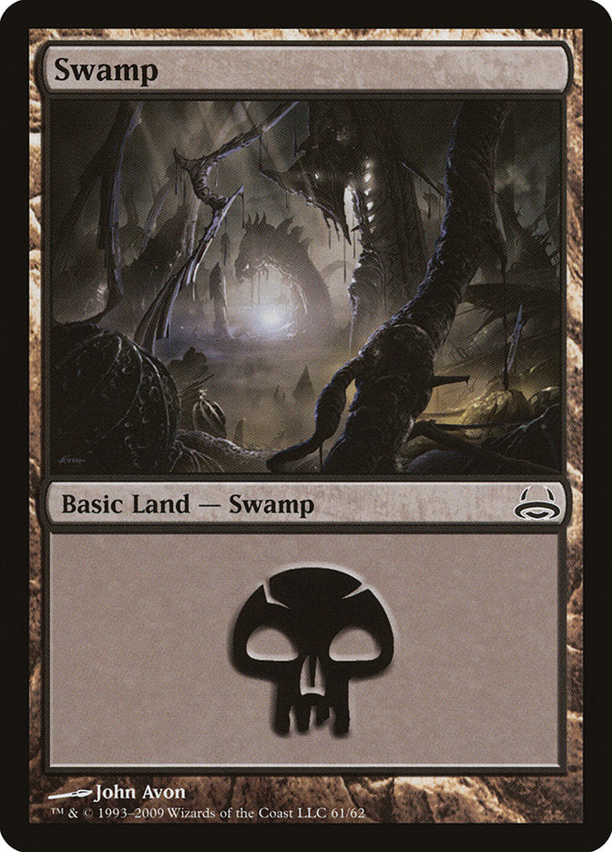 Swamp (61) [Duel Decks: Divine vs. Demonic] | Yard's Games Ltd
