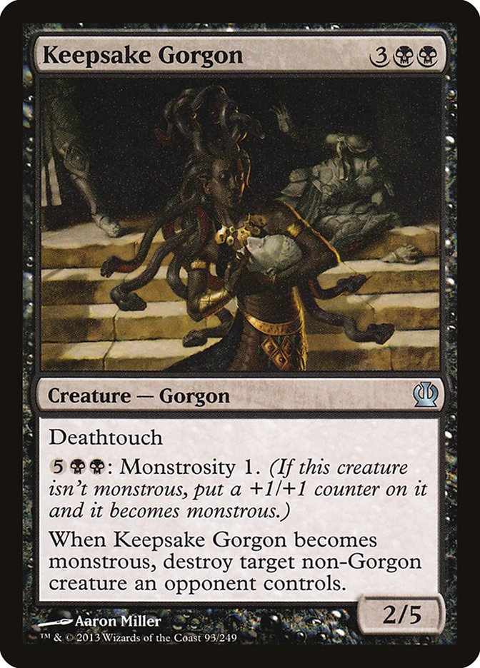 Keepsake Gorgon [Theros] | Yard's Games Ltd