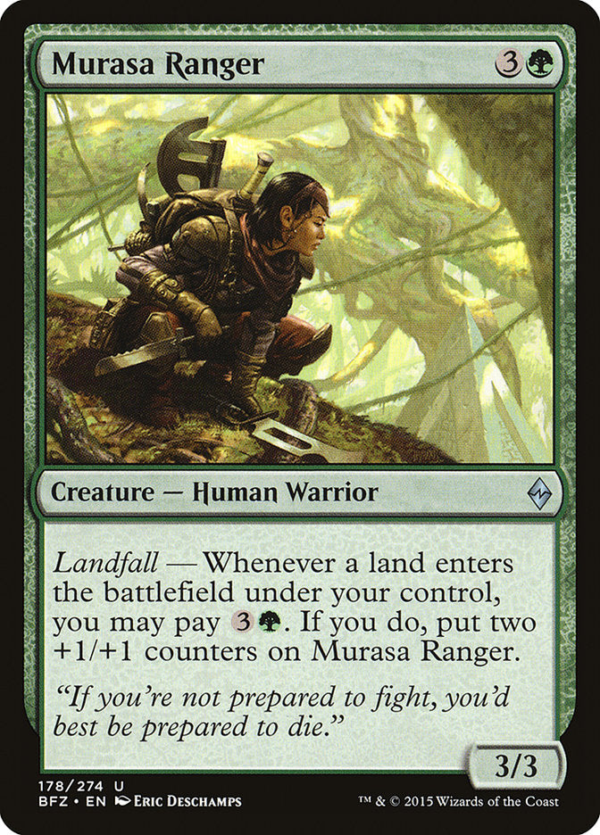 Murasa Ranger [Battle for Zendikar] | Yard's Games Ltd