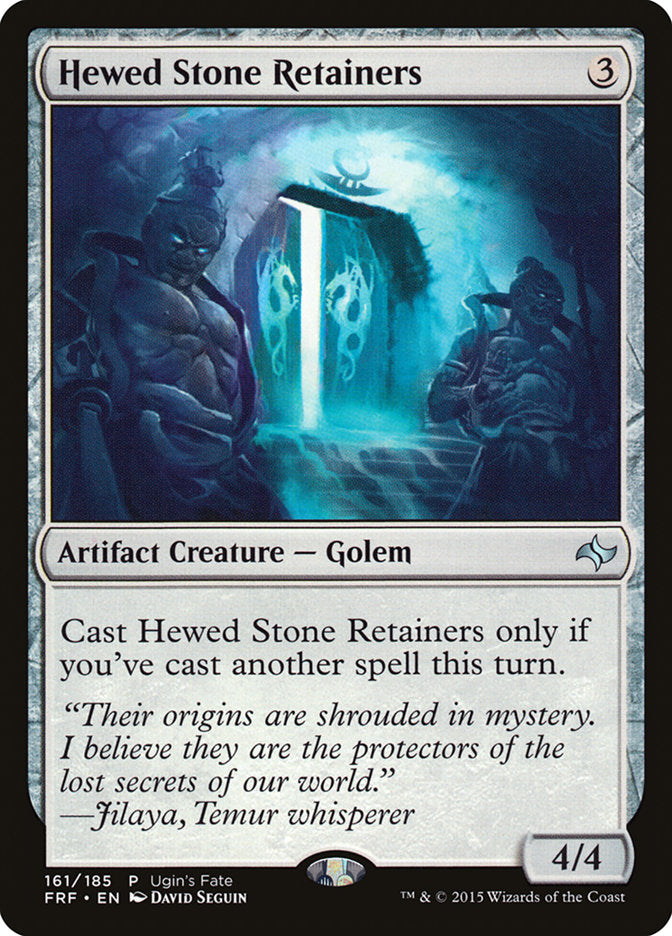 Hewed Stone Retainers [Ugin's Fate] | Yard's Games Ltd