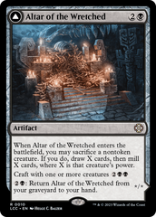Altar of the Wretched // Wretched Bonemass [The Lost Caverns of Ixalan Commander] | Yard's Games Ltd