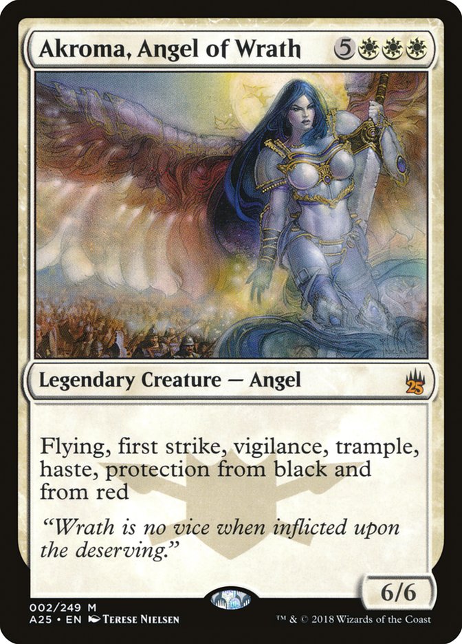 Akroma, Angel of Wrath [Masters 25] | Yard's Games Ltd
