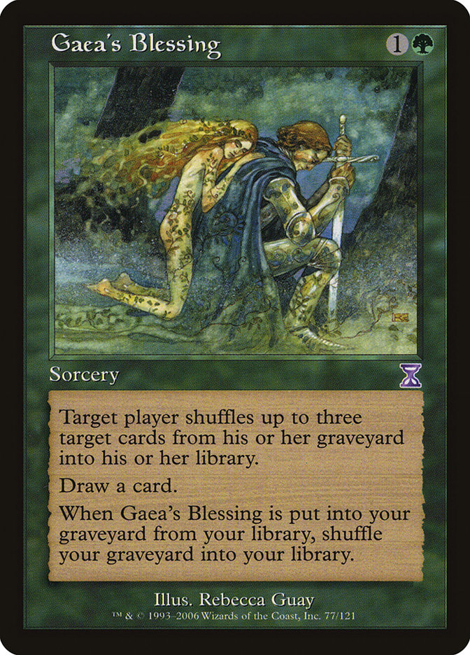 Gaea's Blessing [Time Spiral Timeshifted] | Yard's Games Ltd