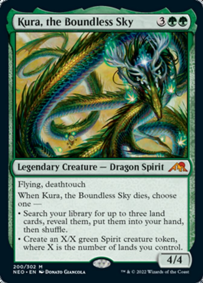 Kura, the Boundless Sky [Kamigawa: Neon Dynasty] | Yard's Games Ltd