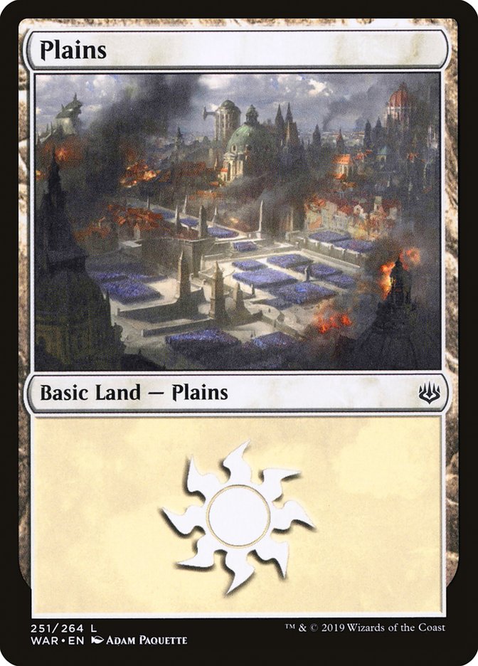 Plains (251) [War of the Spark] | Yard's Games Ltd