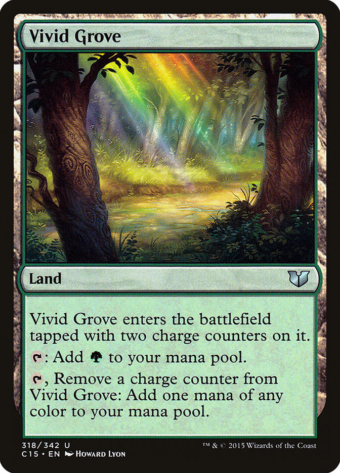 Vivid Grove [Commander 2015] | Yard's Games Ltd