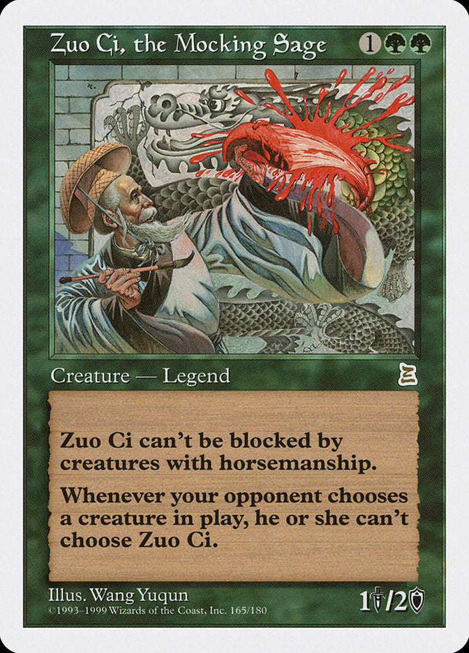 Zuo Ci, the Mocking Sage [Portal Three Kingdoms] | Yard's Games Ltd