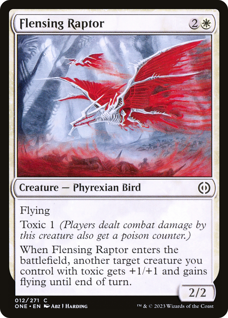 Flensing Raptor [Phyrexia: All Will Be One] | Yard's Games Ltd