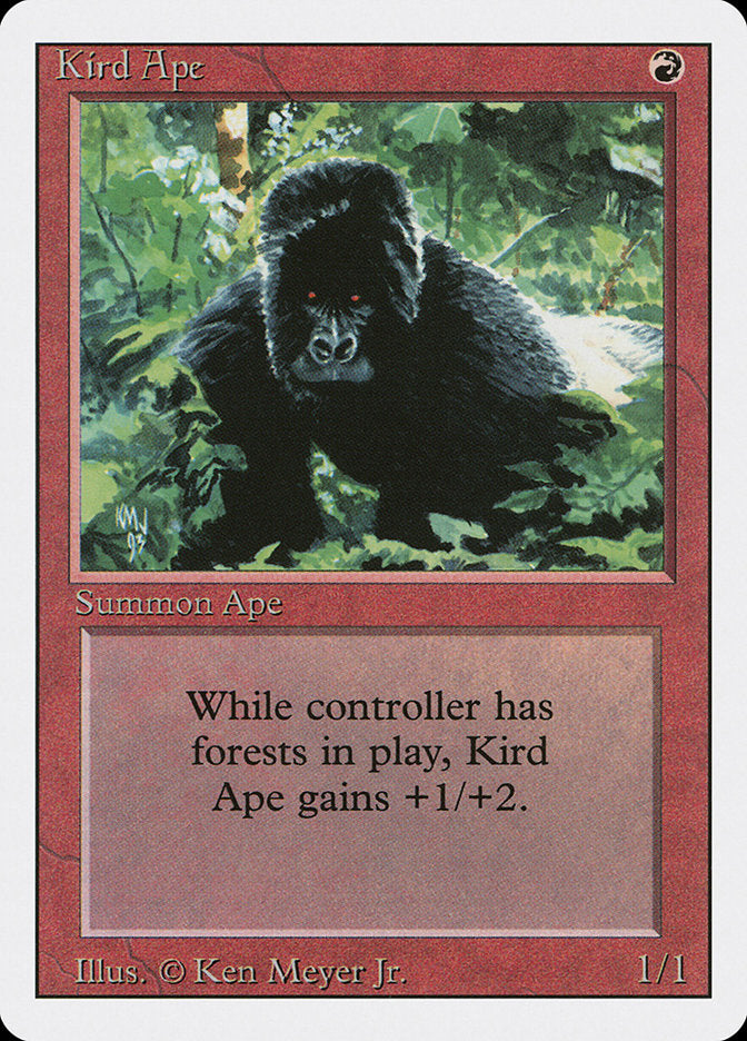 Kird Ape [Revised Edition] | Yard's Games Ltd