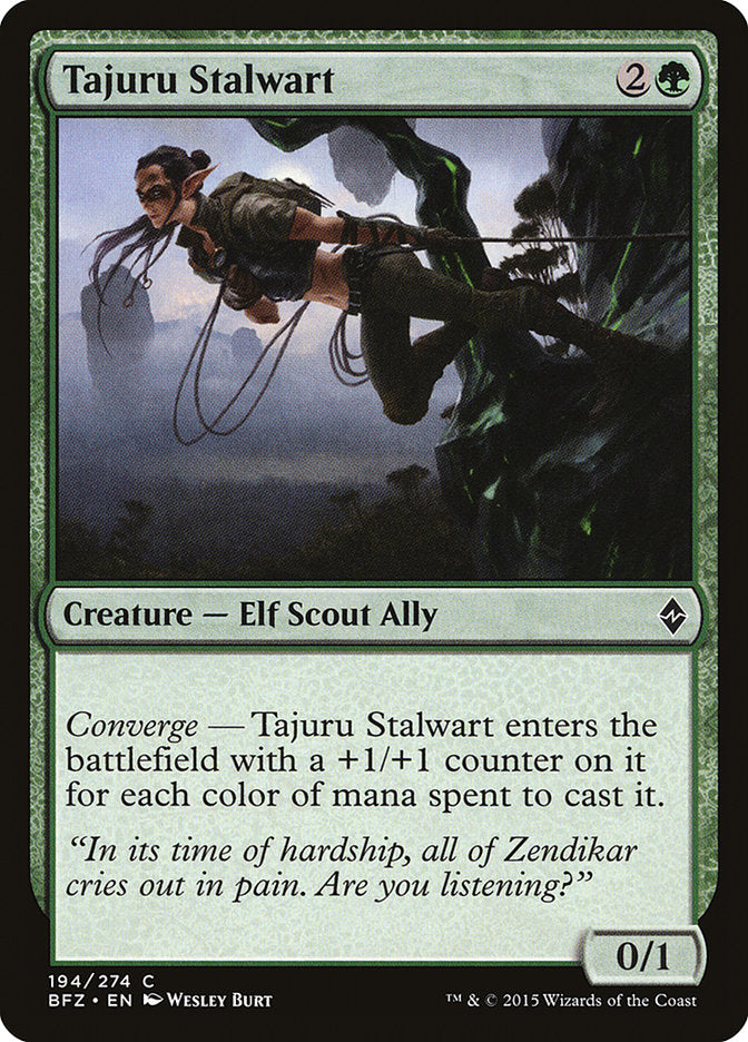 Tajuru Stalwart [Battle for Zendikar] | Yard's Games Ltd