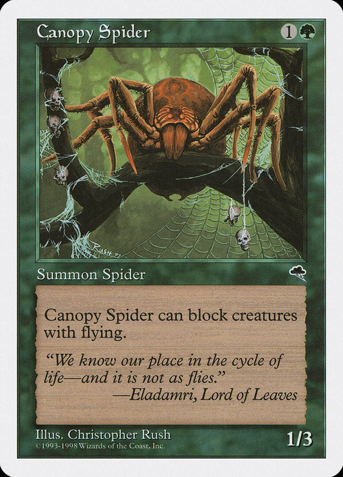 Canopy Spider [Anthologies] | Yard's Games Ltd