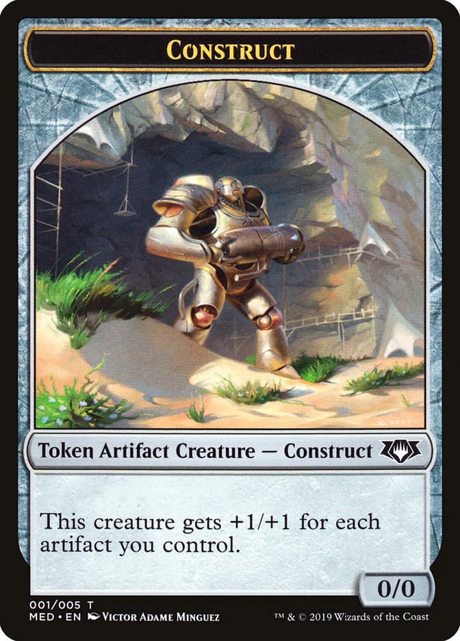 Construct Token (1) [Mythic Edition Tokens] | Yard's Games Ltd