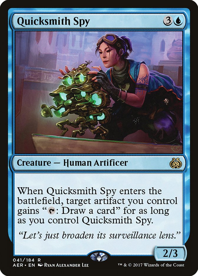 Quicksmith Spy [Aether Revolt] | Yard's Games Ltd