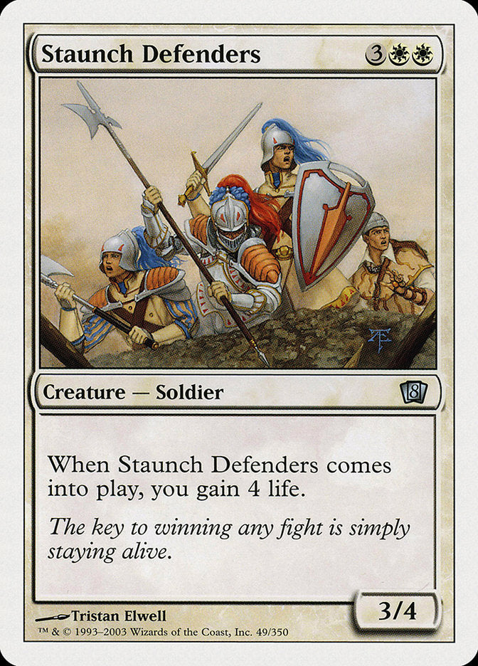 Staunch Defenders [Eighth Edition] | Yard's Games Ltd