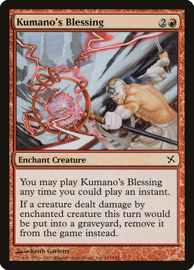 Kumano's Blessing [Betrayers of Kamigawa] | Yard's Games Ltd