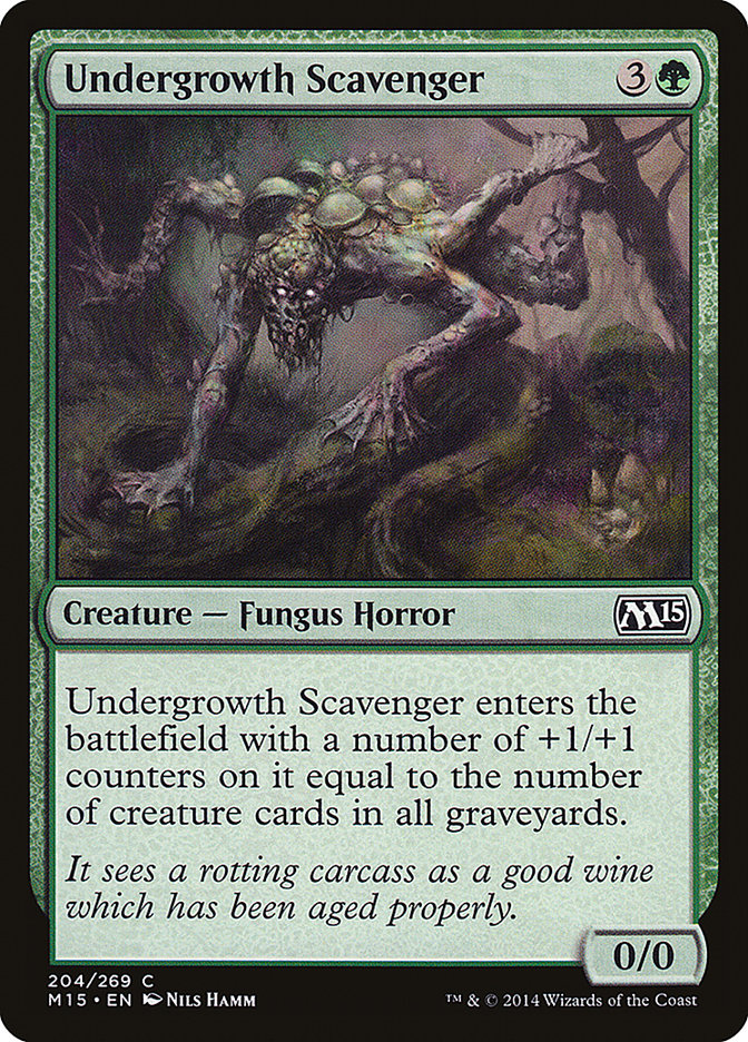 Undergrowth Scavenger [Magic 2015] | Yard's Games Ltd