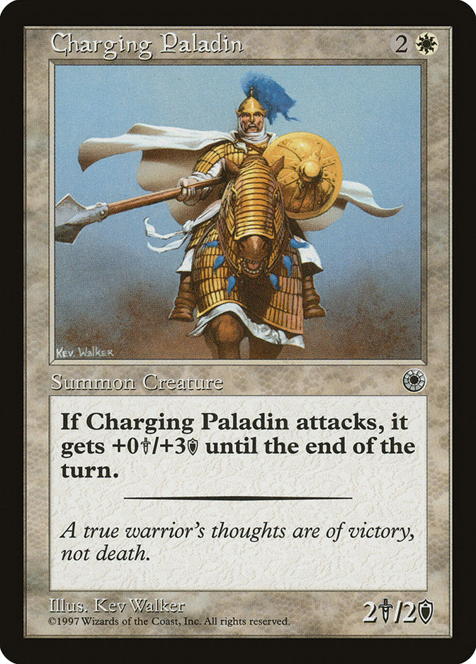 Charging Paladin [Portal] | Yard's Games Ltd