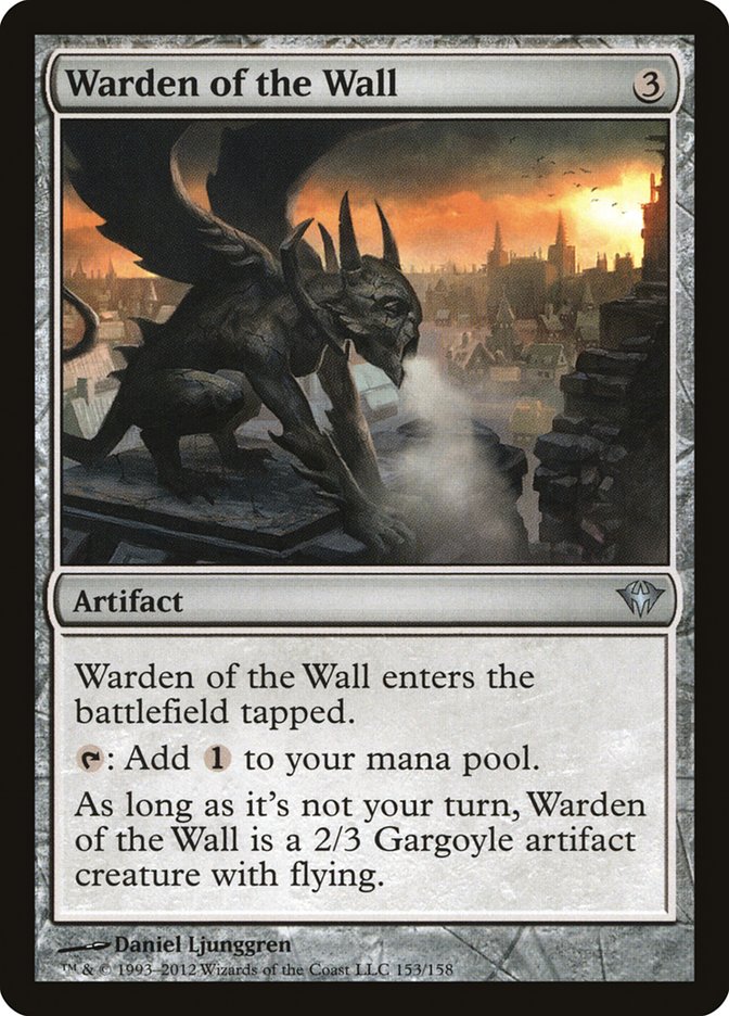 Warden of the Wall [Dark Ascension] | Yard's Games Ltd