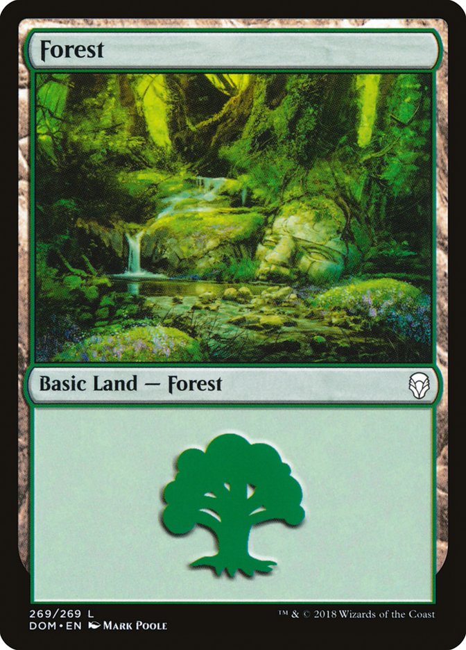 Forest (269) [Dominaria] | Yard's Games Ltd