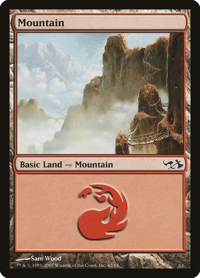 Mountain (62) [Duel Decks: Elves vs. Goblins] | Yard's Games Ltd