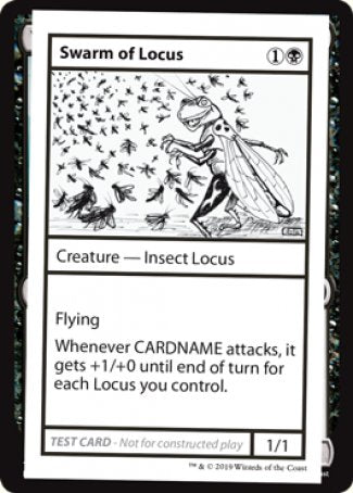 Swarm of Locus (2021 Edition) [Mystery Booster Playtest Cards] | Yard's Games Ltd