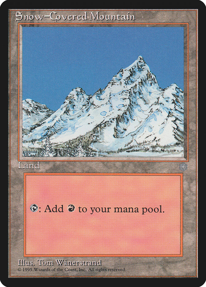 Snow-Covered Mountain [Ice Age] | Yard's Games Ltd