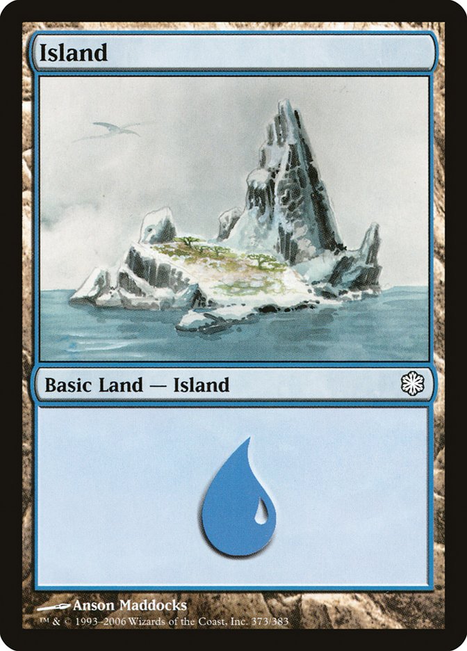 Island (373) [Coldsnap Theme Decks] | Yard's Games Ltd
