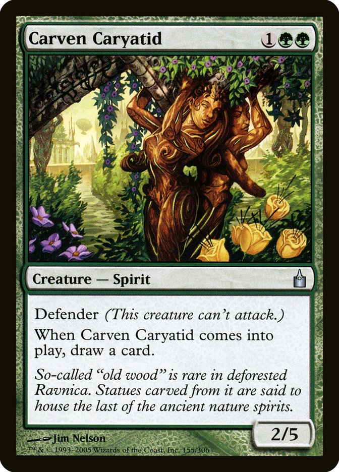 Carven Caryatid [Ravnica: City of Guilds] | Yard's Games Ltd