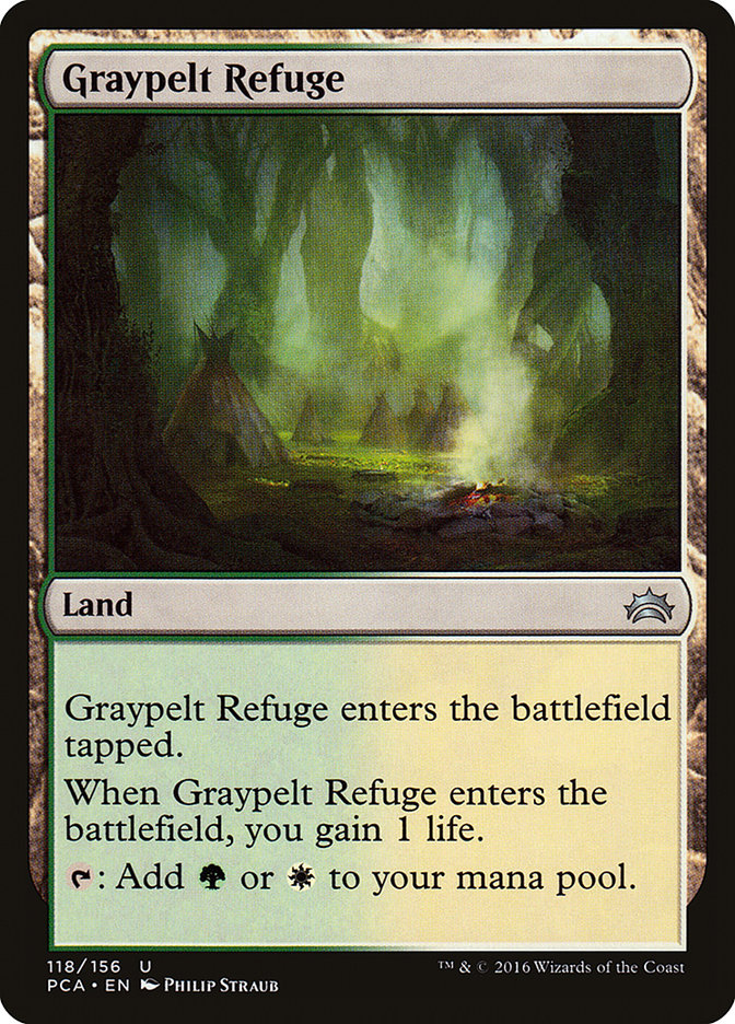 Graypelt Refuge [Planechase Anthology] | Yard's Games Ltd