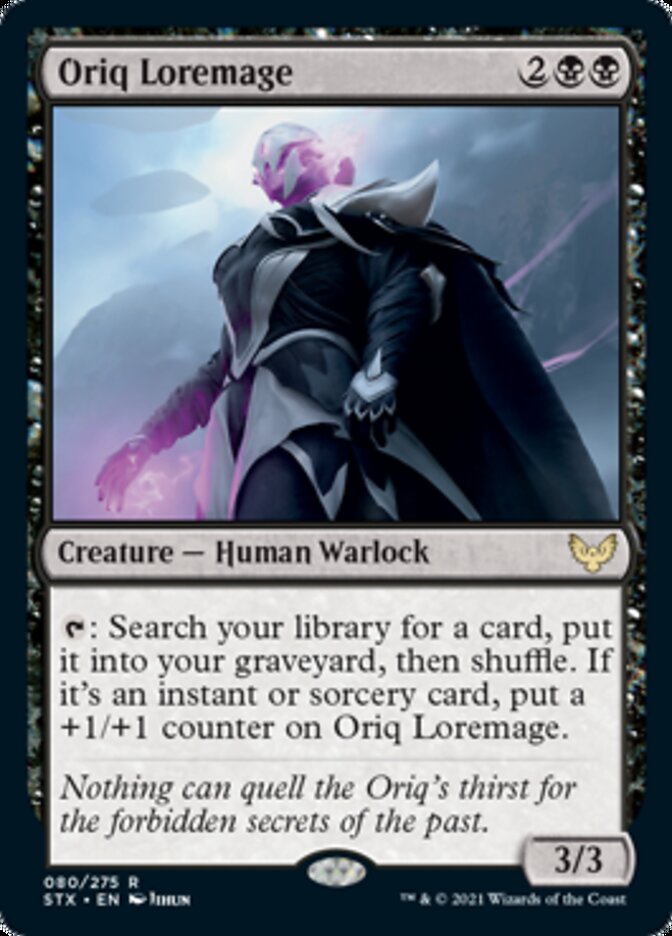 Oriq Loremage [Strixhaven: School of Mages] | Yard's Games Ltd