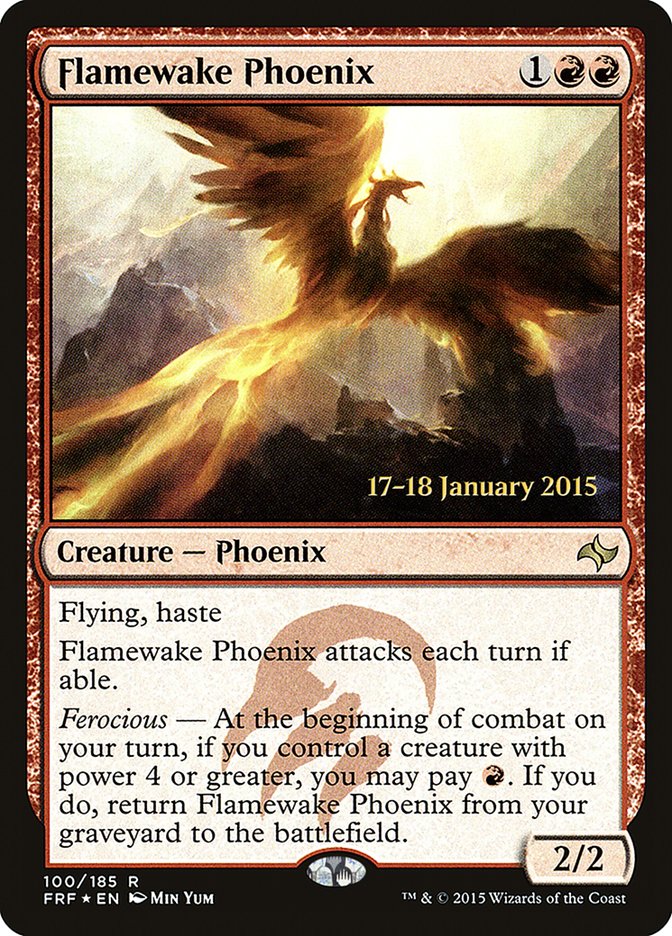 Flamewake Phoenix [Fate Reforged Prerelease Promos] | Yard's Games Ltd