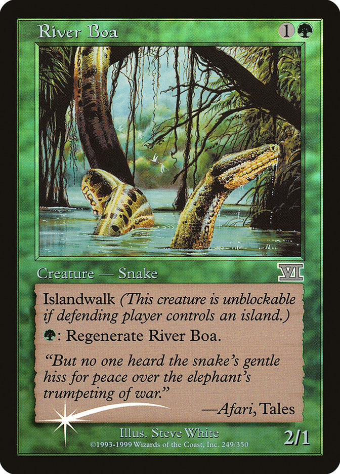 River Boa [Friday Night Magic 2000] | Yard's Games Ltd