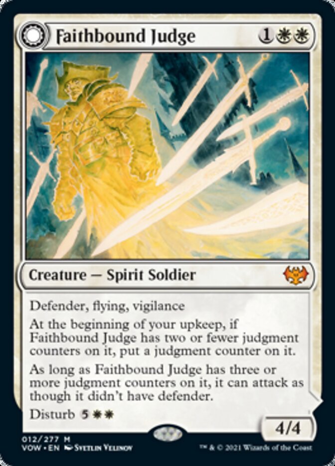 Faithbound Judge // Sinner's Judgment [Innistrad: Crimson Vow] | Yard's Games Ltd